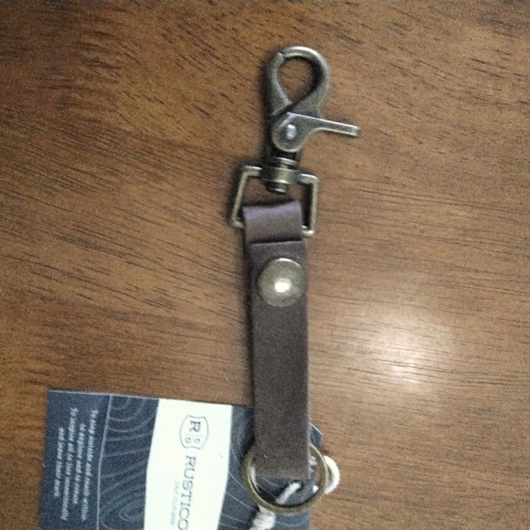 RUSTICO GENUINE LEATHER KEY FOB - Picture 1 of 2